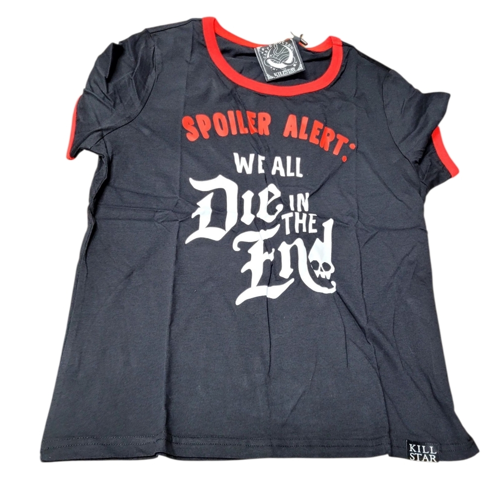 Killstar Spoiler Ringer Top - Picture 5 of 10